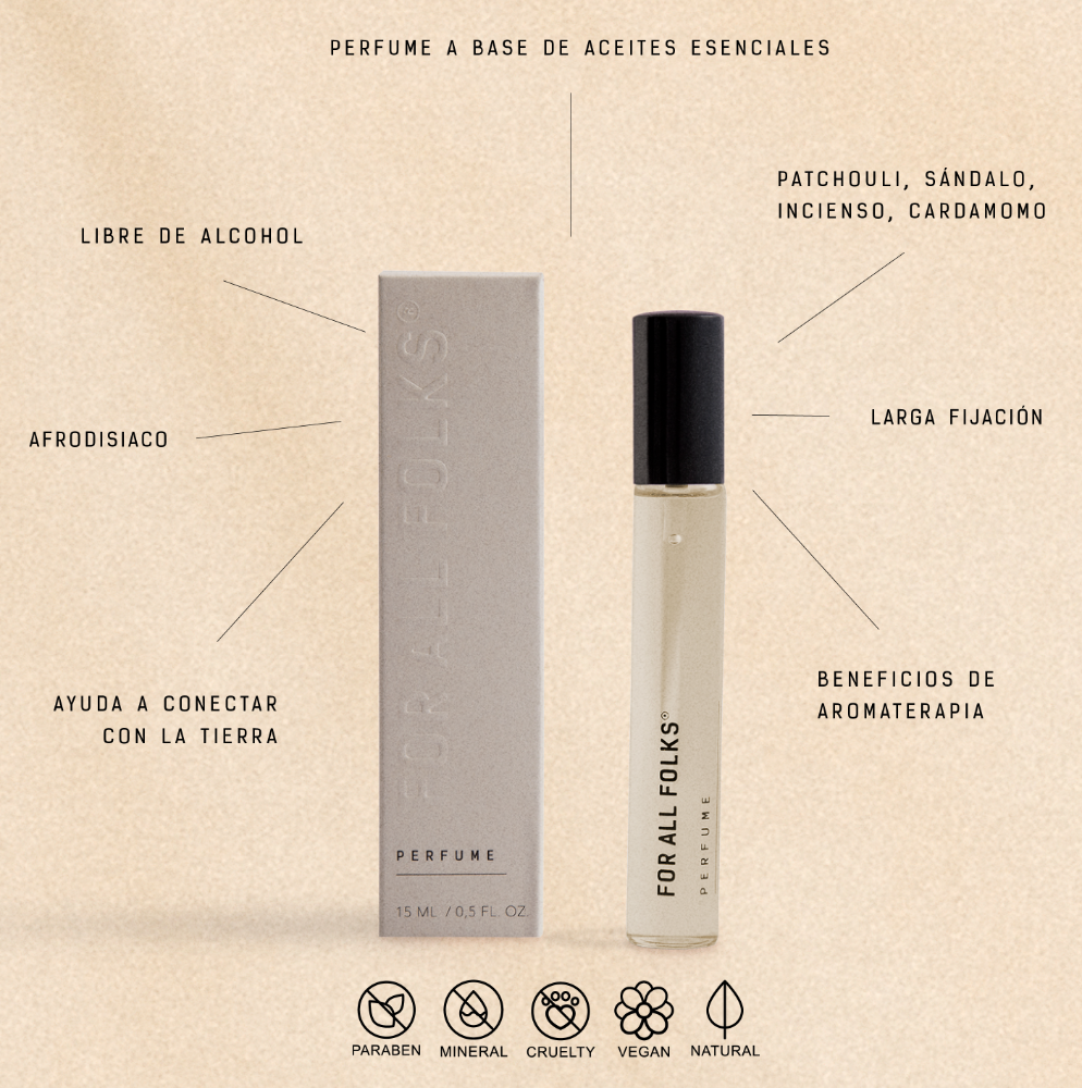 Perfume | Patchouli + Sandalwood