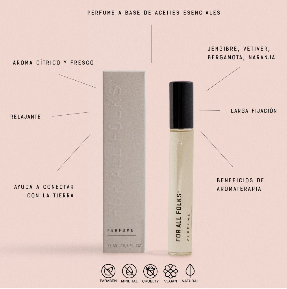 Perfume | Ginger + Vetiver